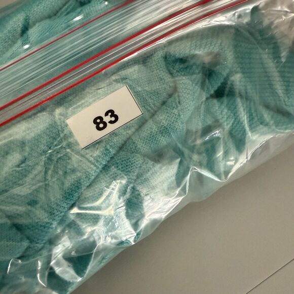 J Jill Cardigan Sweater Womens Size MP Blue Open Front Linen Blend Cropped New - Picture 9 of 9